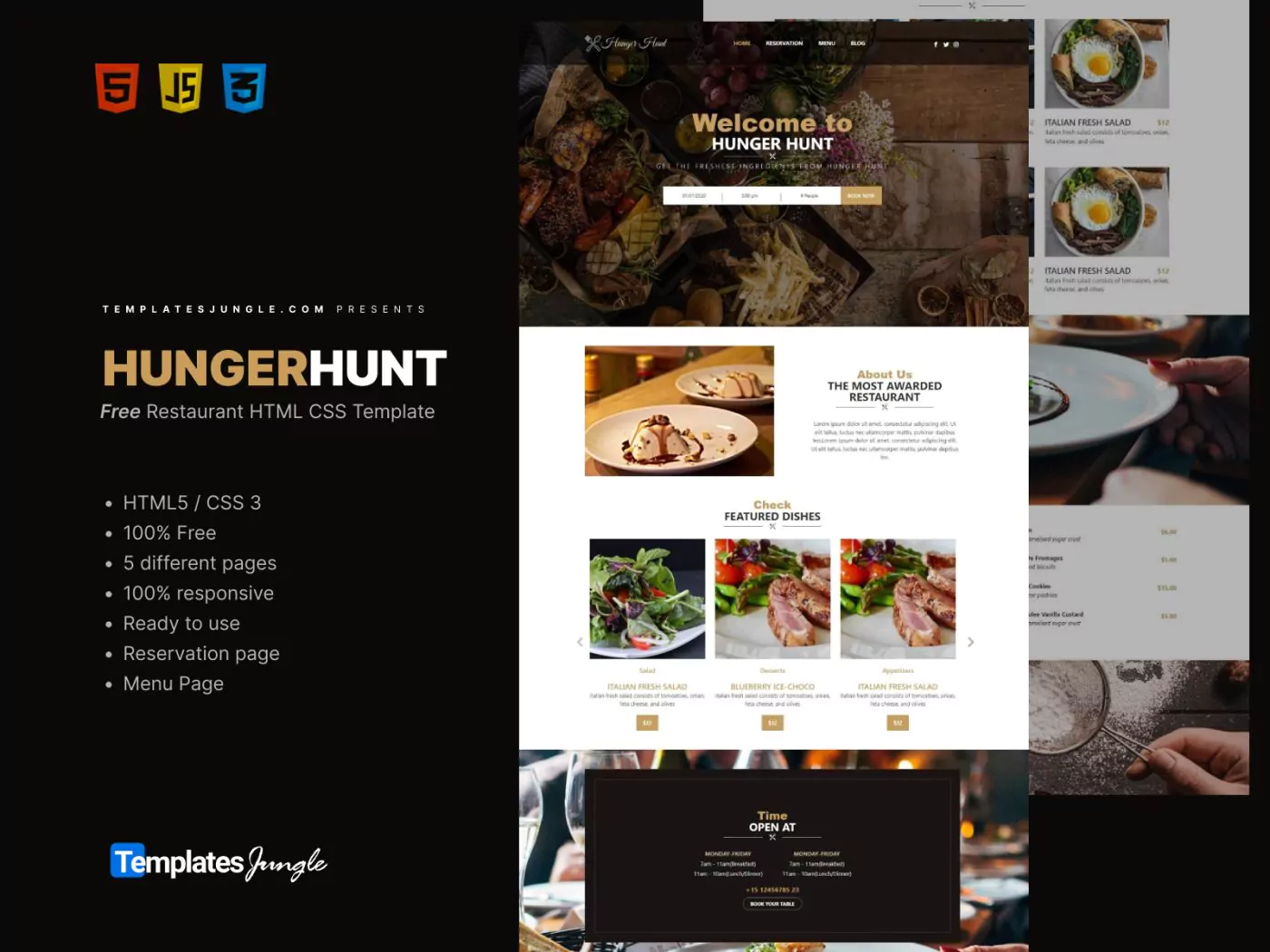 Hunger Hunt Website